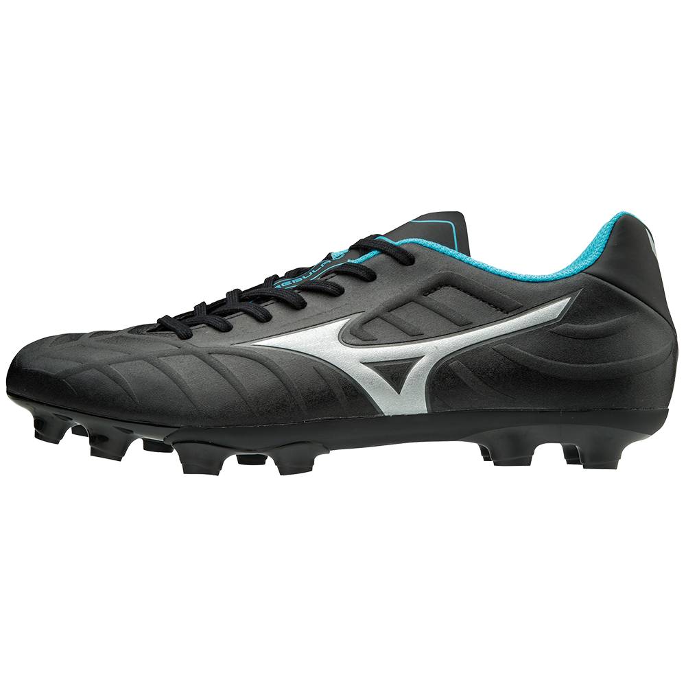 Scarpe Calcio Mizuno Rebula V3 Donna - Nere/Blu Verde Acqua - 87523-EUKM